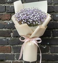 Букет цветов из:  Гипсофила в Поселке Биокомбината