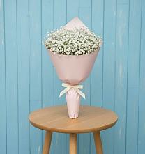 Букет цветов из:  Гипсофила в Поселке Биокомбината