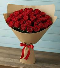 Букет Красные розы Милано в Поселке Биокомбината