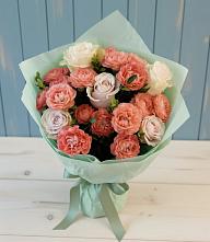 Букет цветов из:  Розы в Поселке Биокомбината