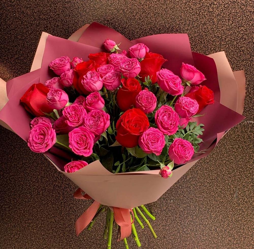 Букет В объятьях нежности в Поселке Биокомбината