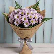 Букет цветов из:  Хризантемы #REPLACE_PRED# Поселке Биокомбината