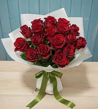 Букет Красные розы в Поселке Биокомбината