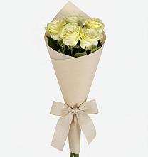 Букет цветов из:  Розы в Поселке Биокомбината