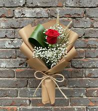Букет цветов из:  Розы в Поселке Биокомбината