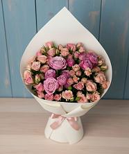Букет цветов из:  Розы в Поселке Биокомбината