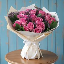 Букет цветов из:  Розы в Поселке Биокомбината